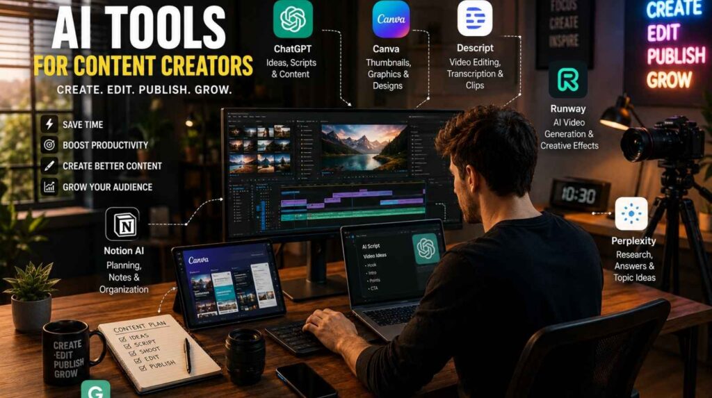 best ai tools for content creators