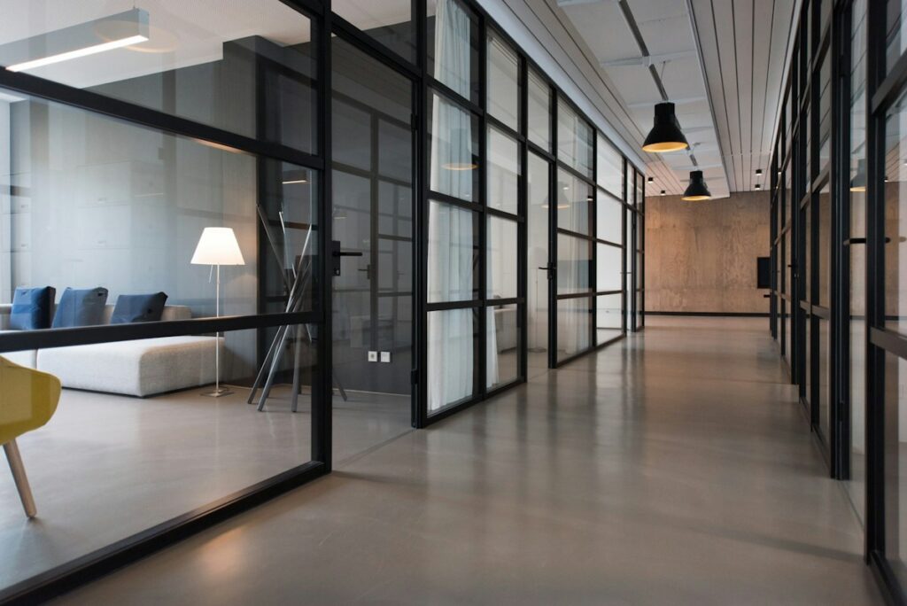 Modern independent professional workspace