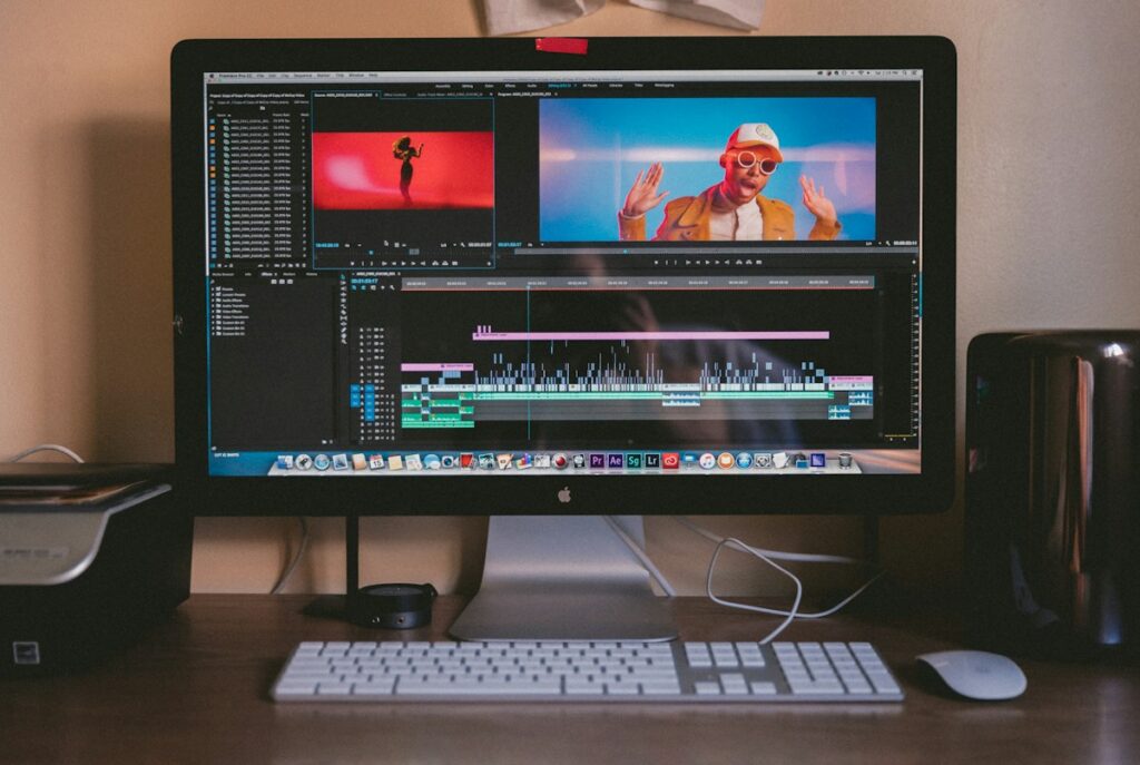 Camera and recording setup for video production